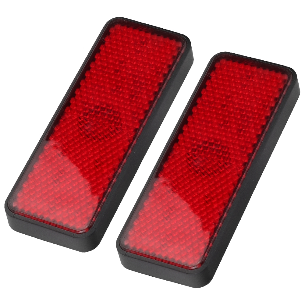 Paar Universelle Led-motorradrücklichter, Blinker, Bremslichter Und Positionslichter, Reflektierende Optik, 12v-kompatibel, Wasserdicht