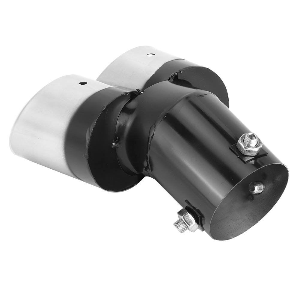63 Mm / 2,5 Zoll Edelstahl Doppelauspuffendrohr Autozubehör