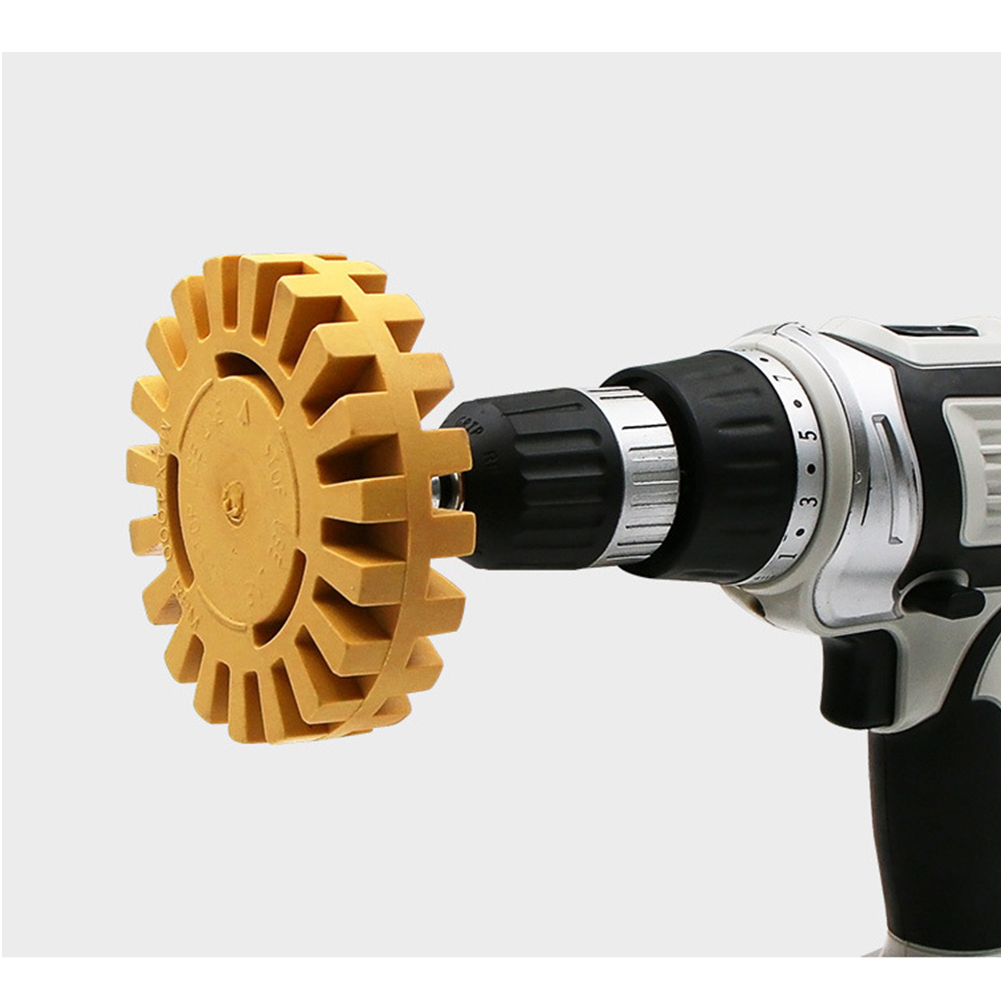 Set Mit 6 Gummischeiben (100 Mm X 26 Mm) Zum Entfernen Von Klebstoffen Für Autoaufkleber – Effektives Und Sicheres Werkzeug