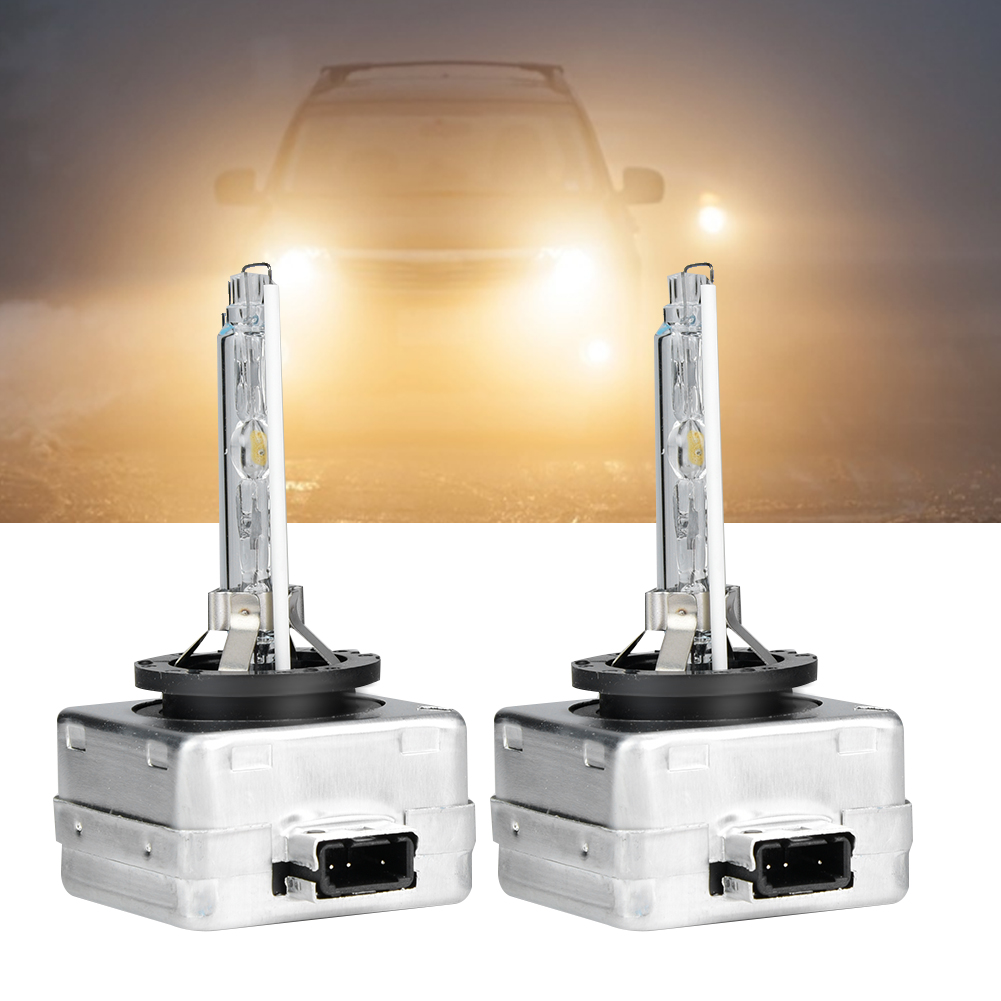 2 D3s 6000k 35w Xenon-lampen Mit Hoher Helligkeit, Verlängerter Lebensdauer Und Stahlhalterung Für Hid-scheinwerfer