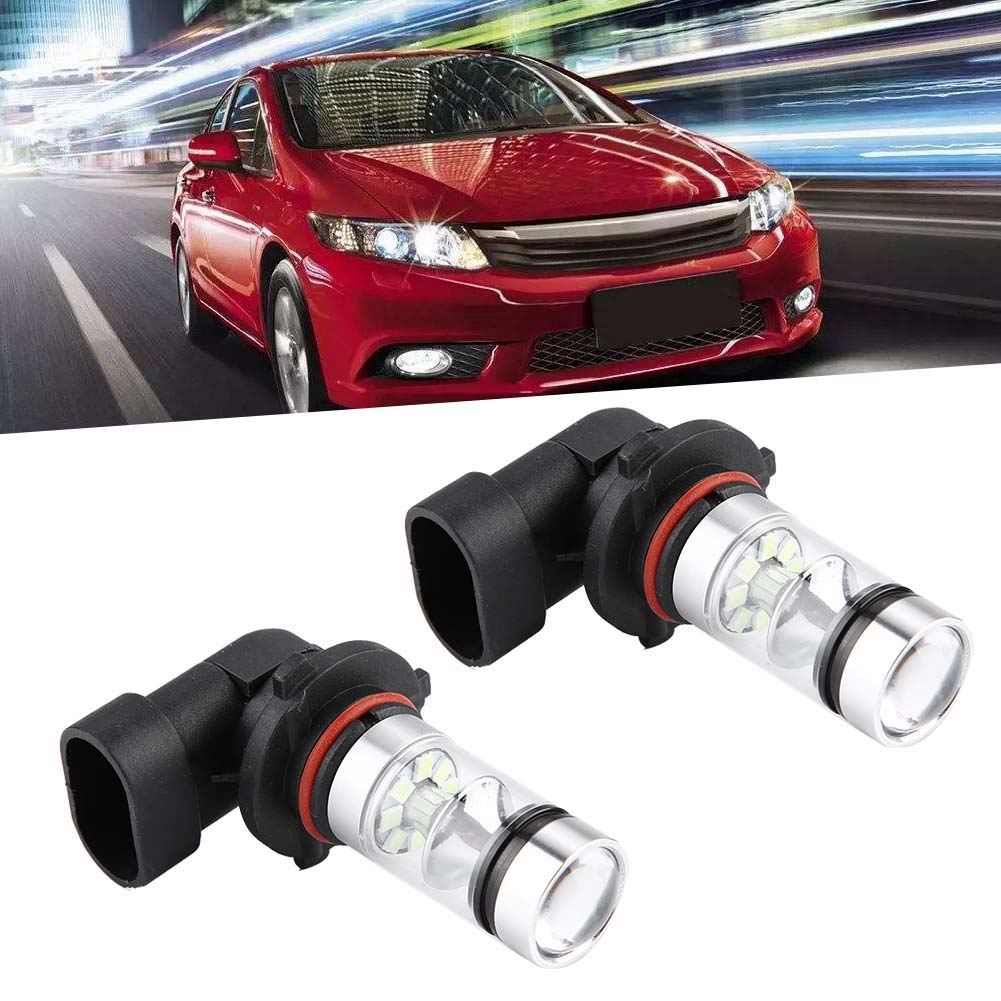 2x 9006 Hb4 8000k Eisblau 100w Led-lampen Abblendlicht-nebelscheinwerfer-set