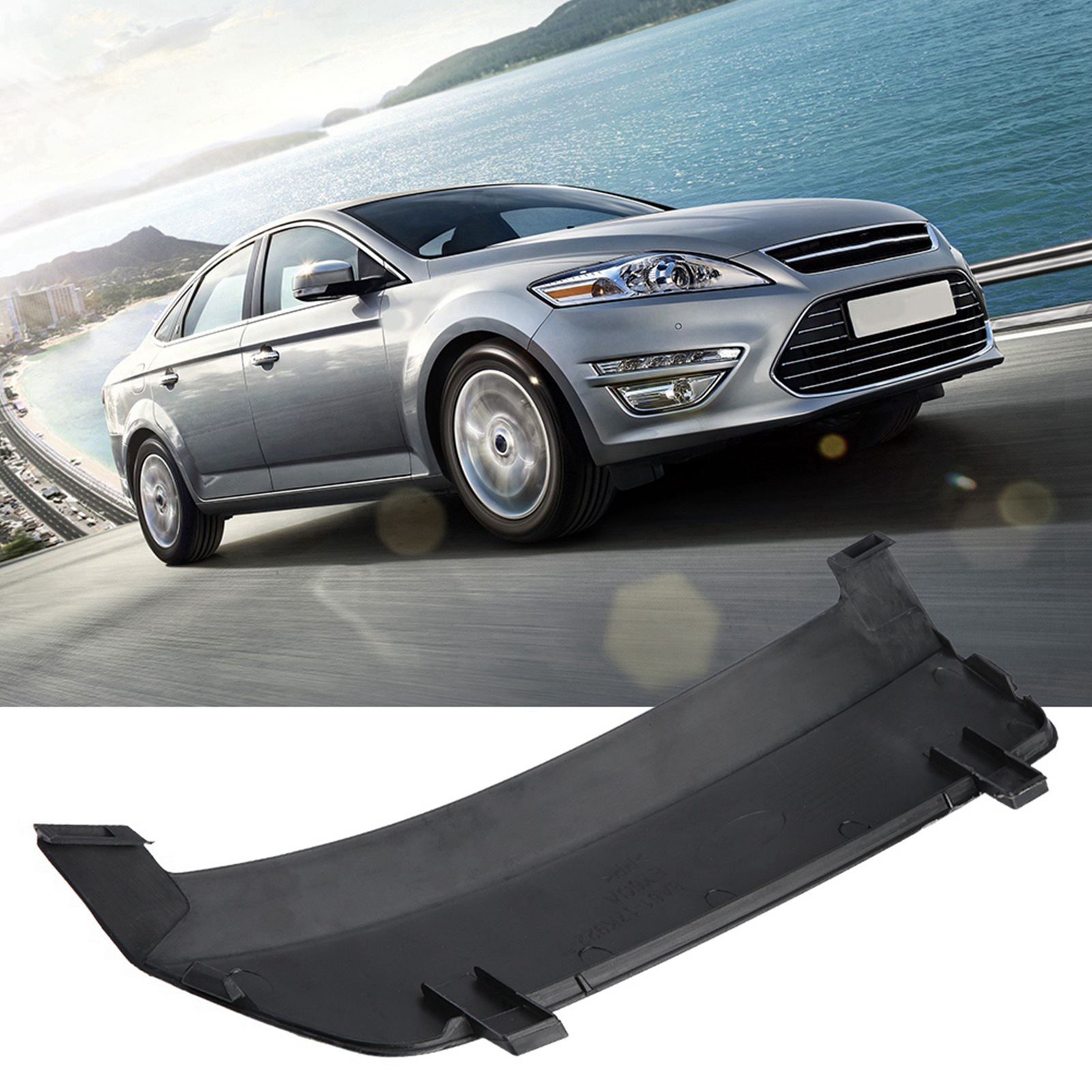 Heckabdeckung Für Anhängerkupplung, Fiesta Mk7 2008–2016, Kunststoffkappe, Teilenummer 8a61-17k922-ab5zct