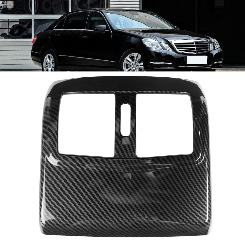Abdeckung Für Den Hinteren Luftauslassrahmen In Carbonfaser-optik, Passend Für Mercedes-benz E-klasse W212 (2012–2015)