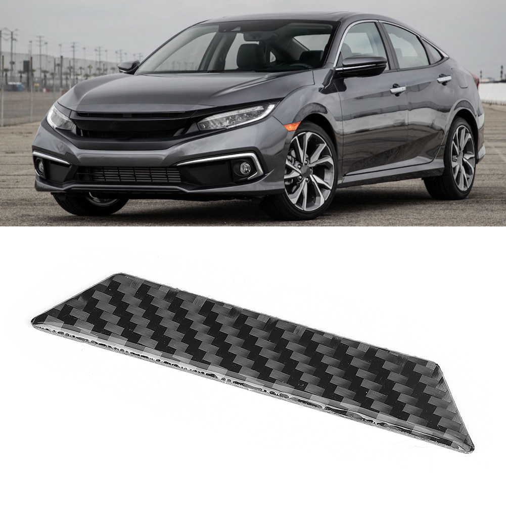 Mittelkonsolen-ablagefach-zierleiste Aus Kohlefaser, Passend Für Honda Civic 10. Generation (2016–2019)