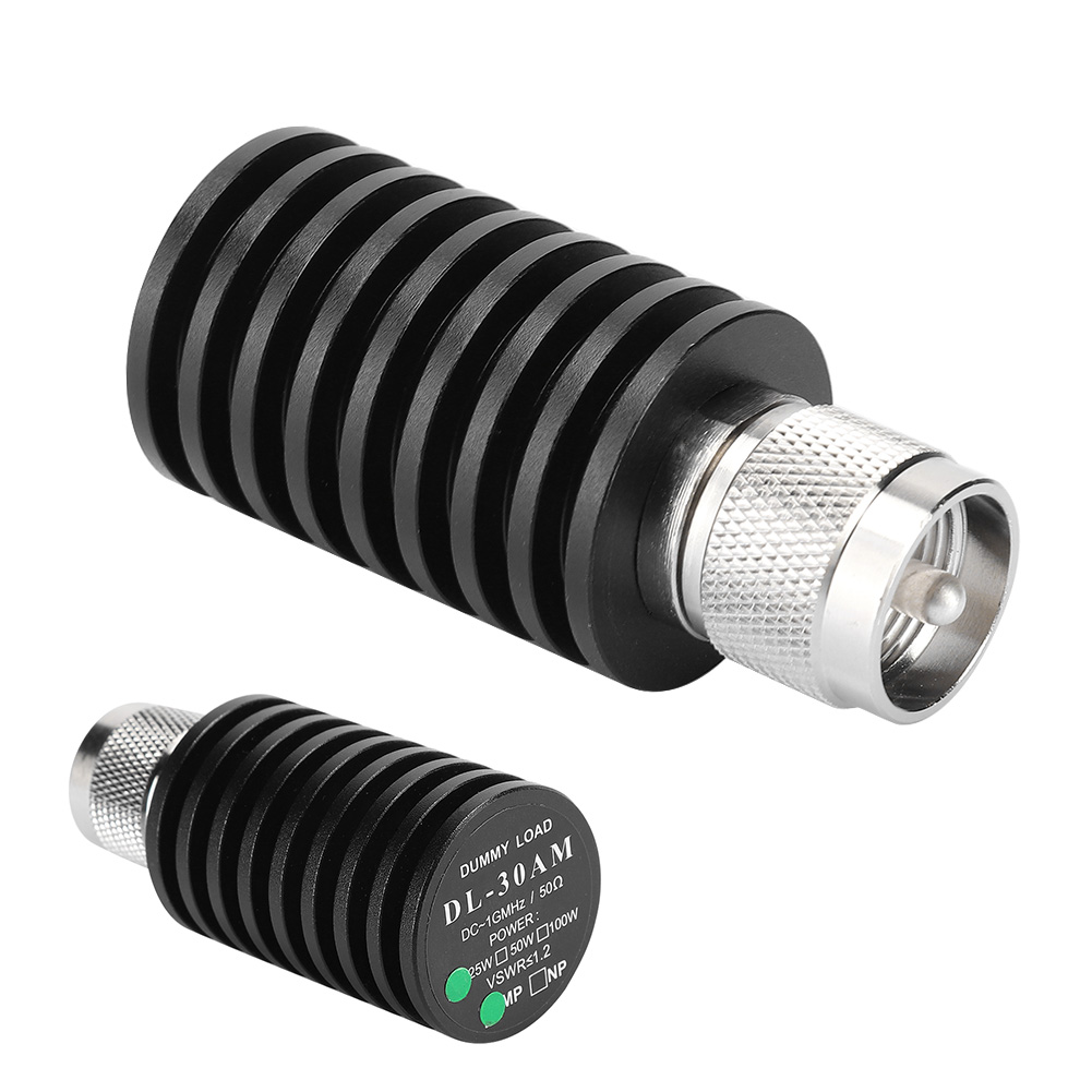 Dummy Load Für Antenne Dl'30a Dc'1ghz 15w 50ohm Koaxialabschlüsse 2-wege-funkgerät Für Testzwecke (m-stecker)