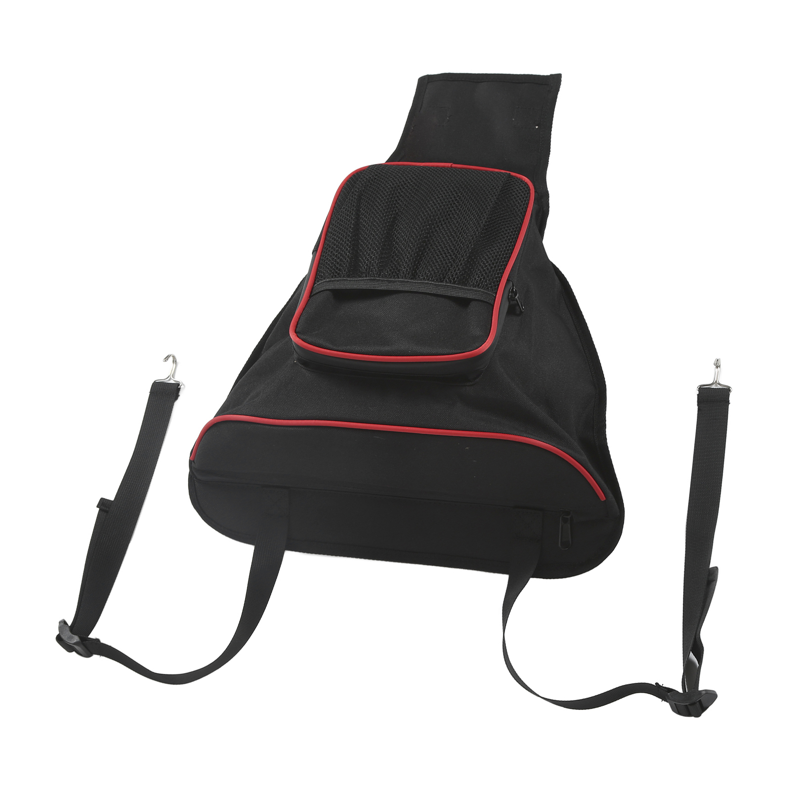 Utv 1680d Oxford Mittelkonsolen-aufbewahrungstasche Als Ersatz Für Polaris Rzr 570/800/800s/900 (schwarz/rot)