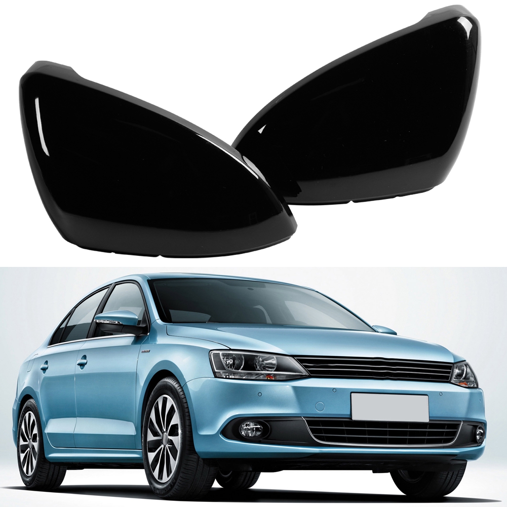 Glänzend Schwarze Außenspiegelgehäuseabdeckung, Passend Für Vw Golf Mk7 Ab 2014