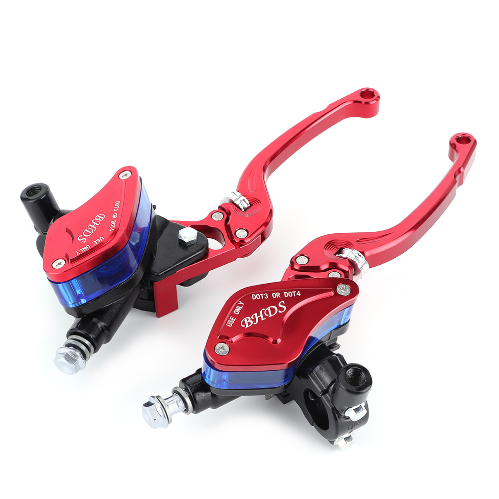 7/8-zoll-hydraulikbrems- Und Kupplungshebelset Mit Hauptbremszylinder-ausgleichsbehälter Für Motorräder
