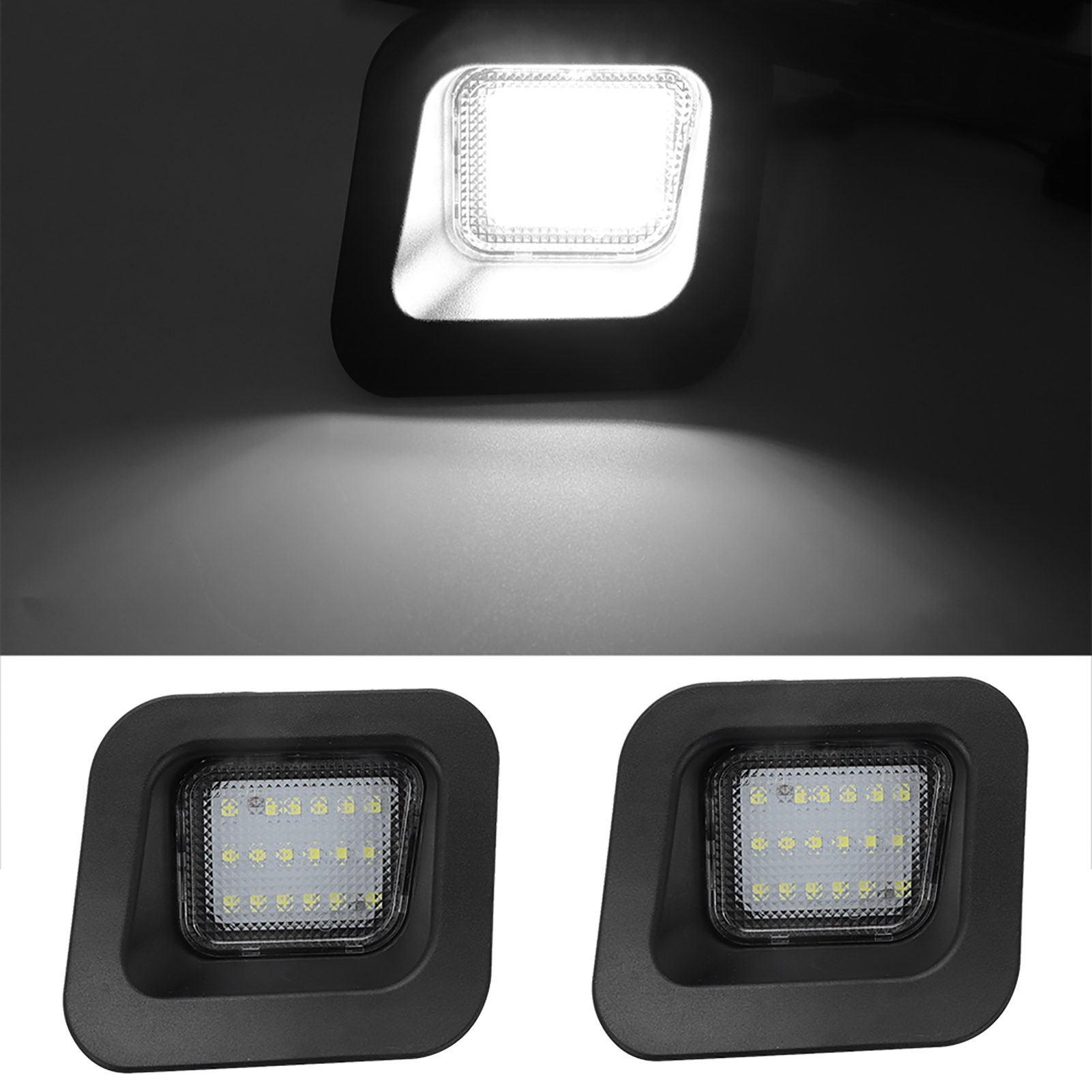 7000k Led-kennzeichenbeleuchtung Mit Decoder, Passend Für Dodge Ram 1500, 2500, 3500 (baujahre 2003–2018)