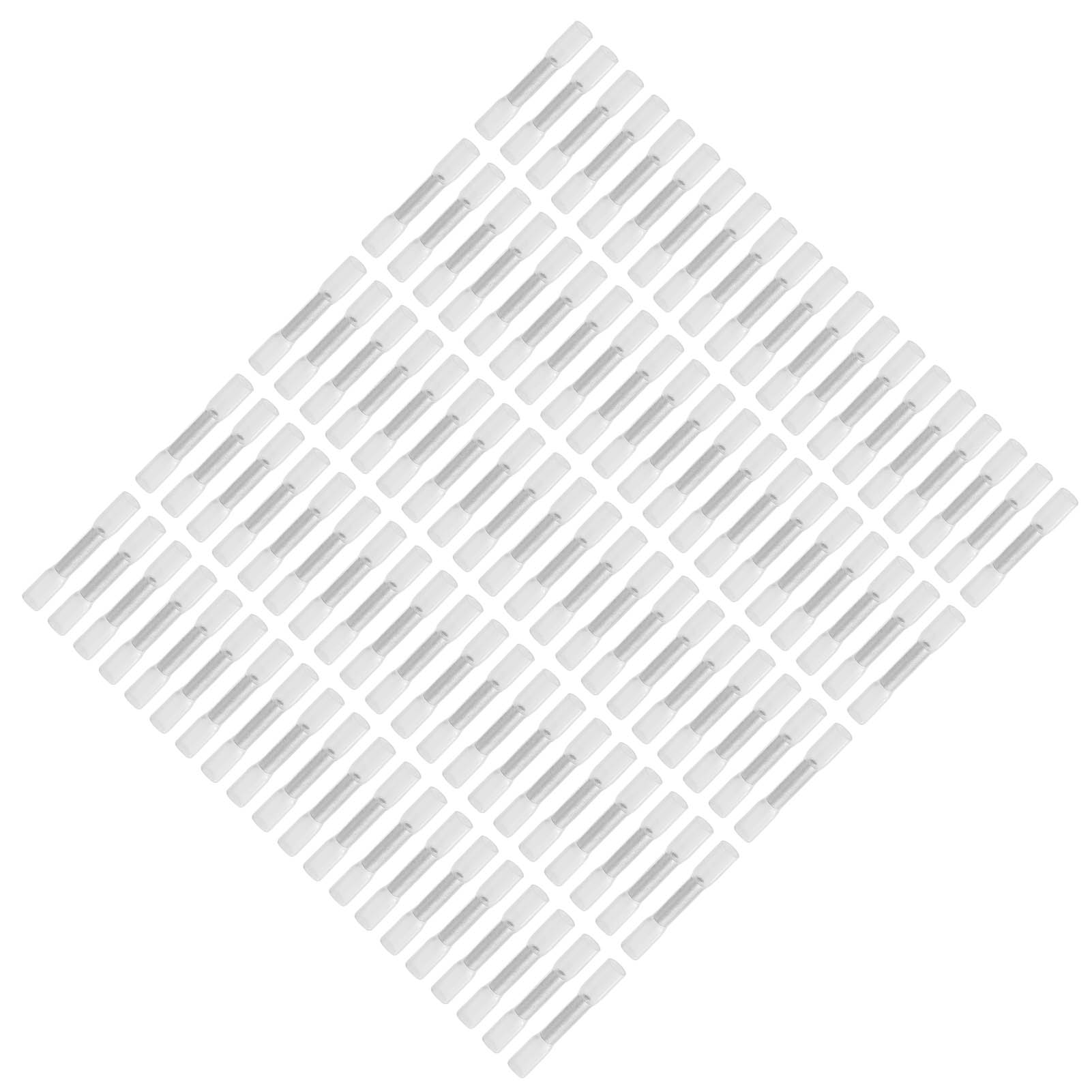 100 Stück 26-24awg Steckdosenverbinder Mit Schrumpfschlauch-isolierhülse, Crimpverbinder