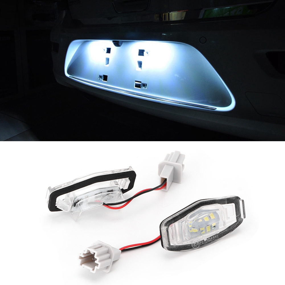 2 Stück Kennzeichenbeleuchtung 1230v Led, Passend Für Honda Civic Kennzeichenbeleuchtung