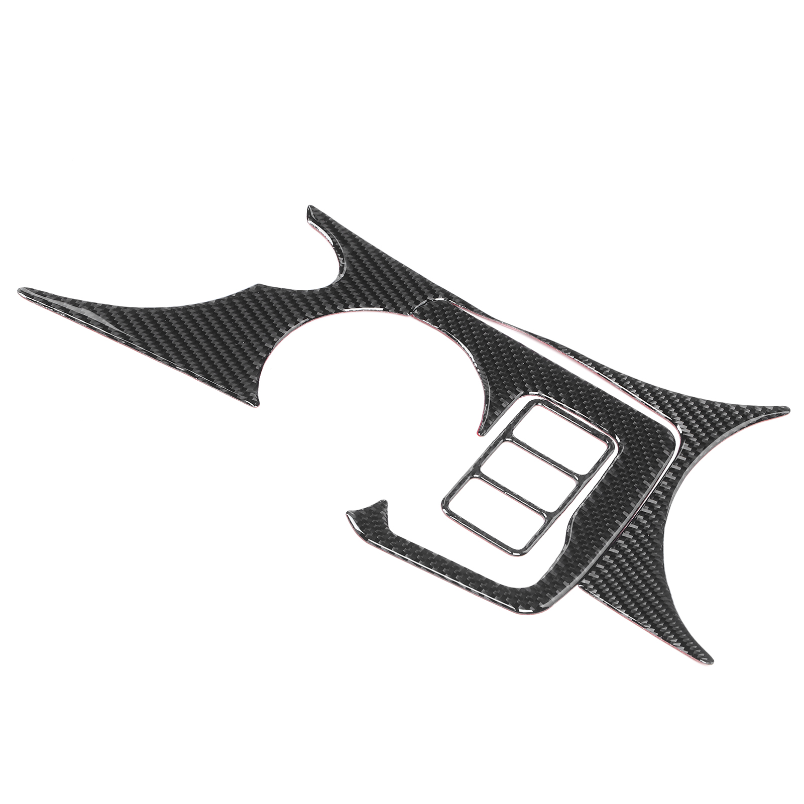 3-teiliges Set Mittelkonsolen-getränkehalter-abdeckung Aus Kohlefaser, Dekorative Paneelaufkleber, Passend Für Nissan 370z Z34 2009–2020