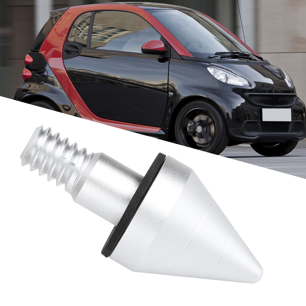 Runder Nagelschutz Für Die Hintere Stoßstange, Passend Für Mercedes-benz Smartsilver