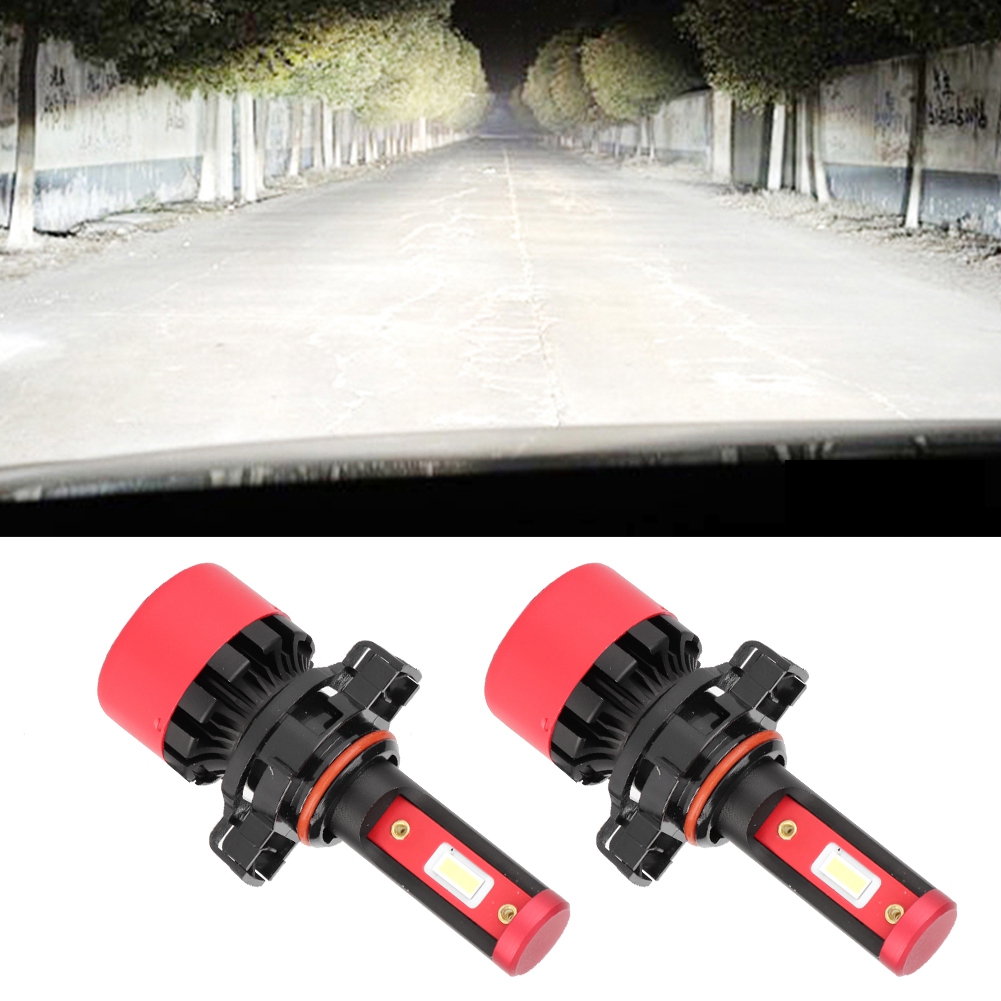 2 L8h 52502 Autoscheinwerferlampen, 96w Led-abblendlicht, Kaltweiß, Leistungsstarke Fahrzeugbeleuchtung, Direkter Ersatz, Paar Scheinwerfer