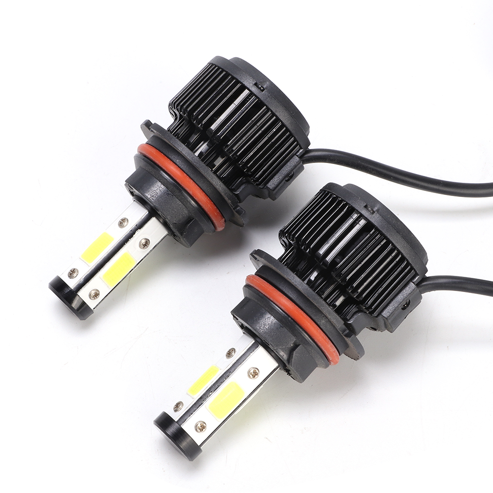 2 Stück 9007 Led-autoscheinwerferlampen 6000k Kaltweiß Fern-/abblendlicht Umrüstsatz