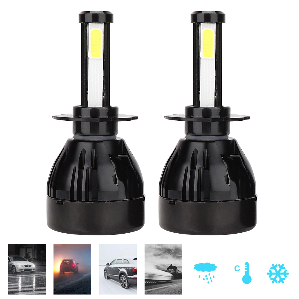 2x H7 80w Ultrahelle Wasserdichte Led-autoscheinwerfer Abblendlicht