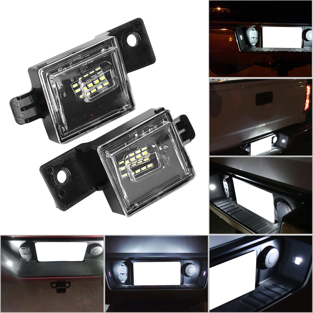 15-teiliges Set (2 X 2 Led-kennzeichenleuchten) Für Chevrolet Silverado 2014–2018, 12 V, Weißes Licht