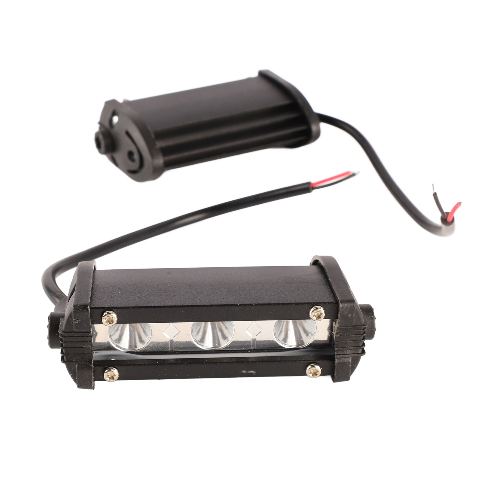 9-w-led-projektor, 1-reihig, Aluminiumlegierung, Leistungsstarker Motorradscheinwerfer, Zusatzfernlicht