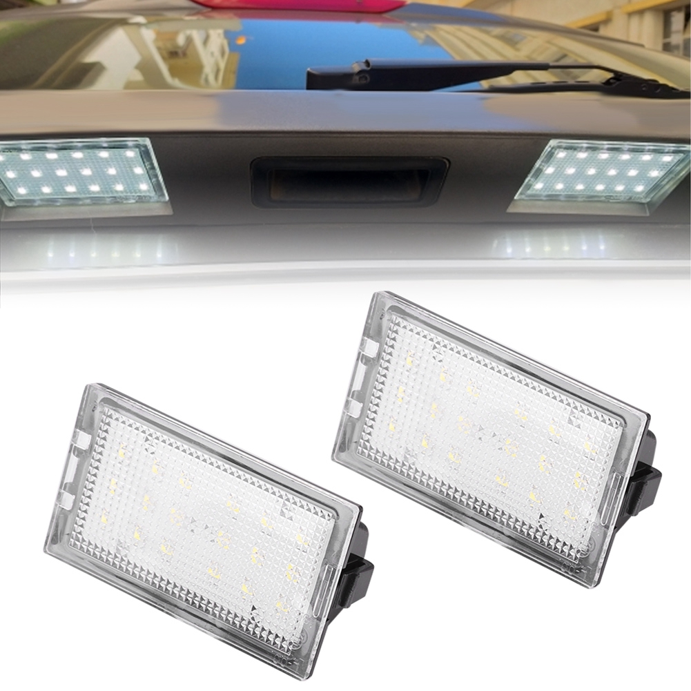Led-kennzeichenbeleuchtung Für Land Rover Discovery 3 / Lr3, Helle Weiße Kennzeichenbeleuchtung, Wasserdichte Rückleuchte, Einfaches Austauschset, 2 Stück.