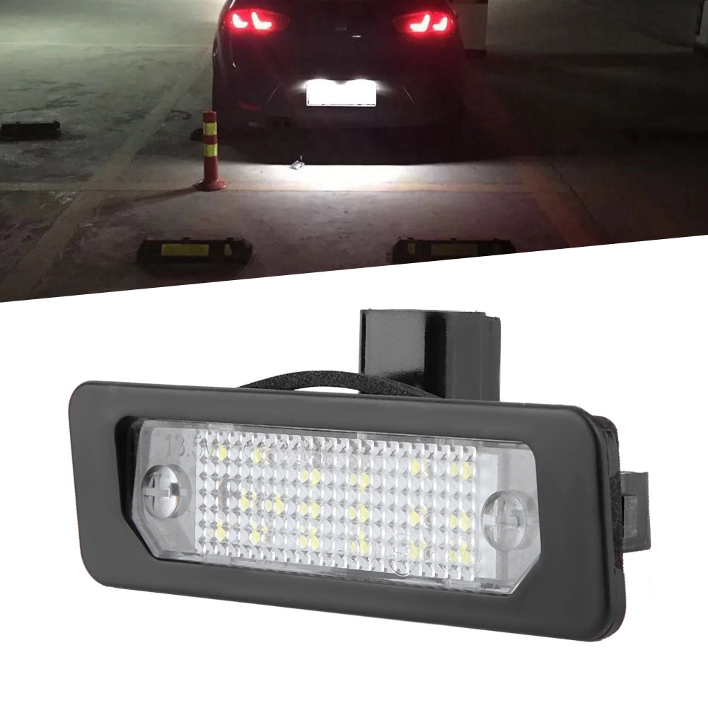 2 Led-kennzeichenleuchten Für Ford Mustang Fusion Flex Taurus, Weiße Kennzeichenbeleuchtung, Autobeleuchtungsbirnen, 2er-set.