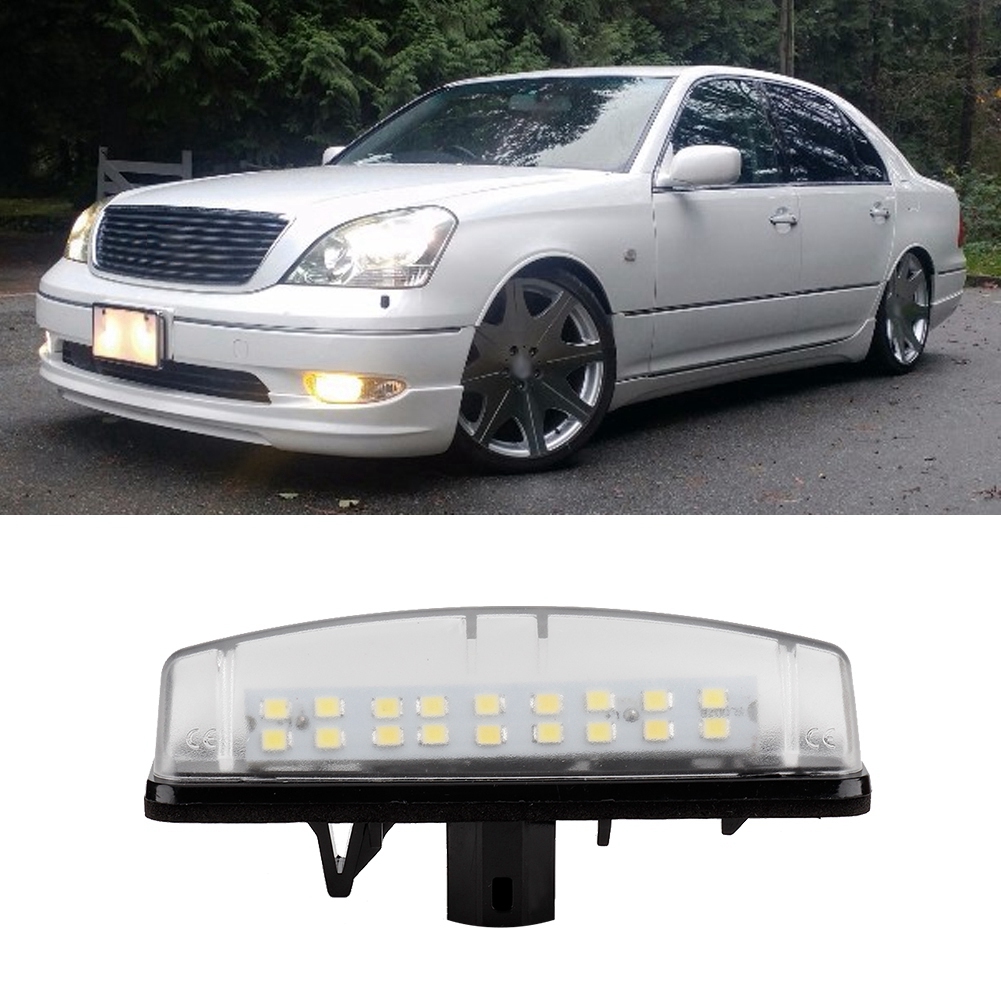 2 Led 12v Smd Kennzeichenleuchten Für Toyota Camry & Lexus Ls430, Kaltweiße Kennzeichenleuchten, Kennzeichenlampen, Ersatzset