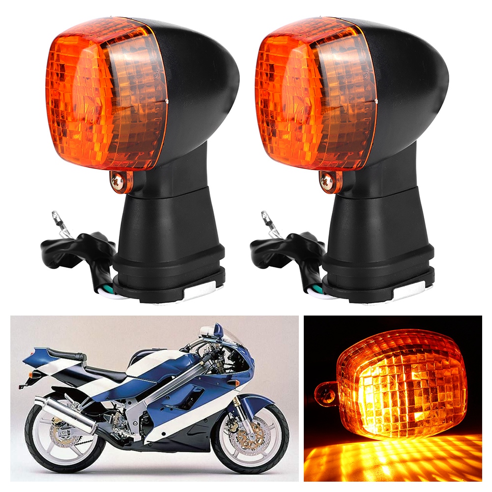 Led-blinker Für Kawasaki Zxr 250r, 400r Und 750r, Schwarz/gelb, Universal-blinkerset