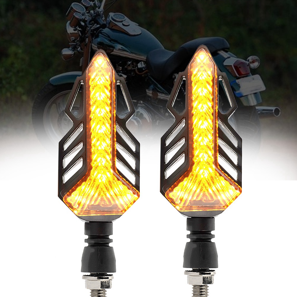 Universelle Led-motorradblinker, Flüssigkeitsanzeigeleuchten Mit Wasserfüllung, 1 Paar, Halo-leuchten Für Motorräder, Kfz-signalisierung