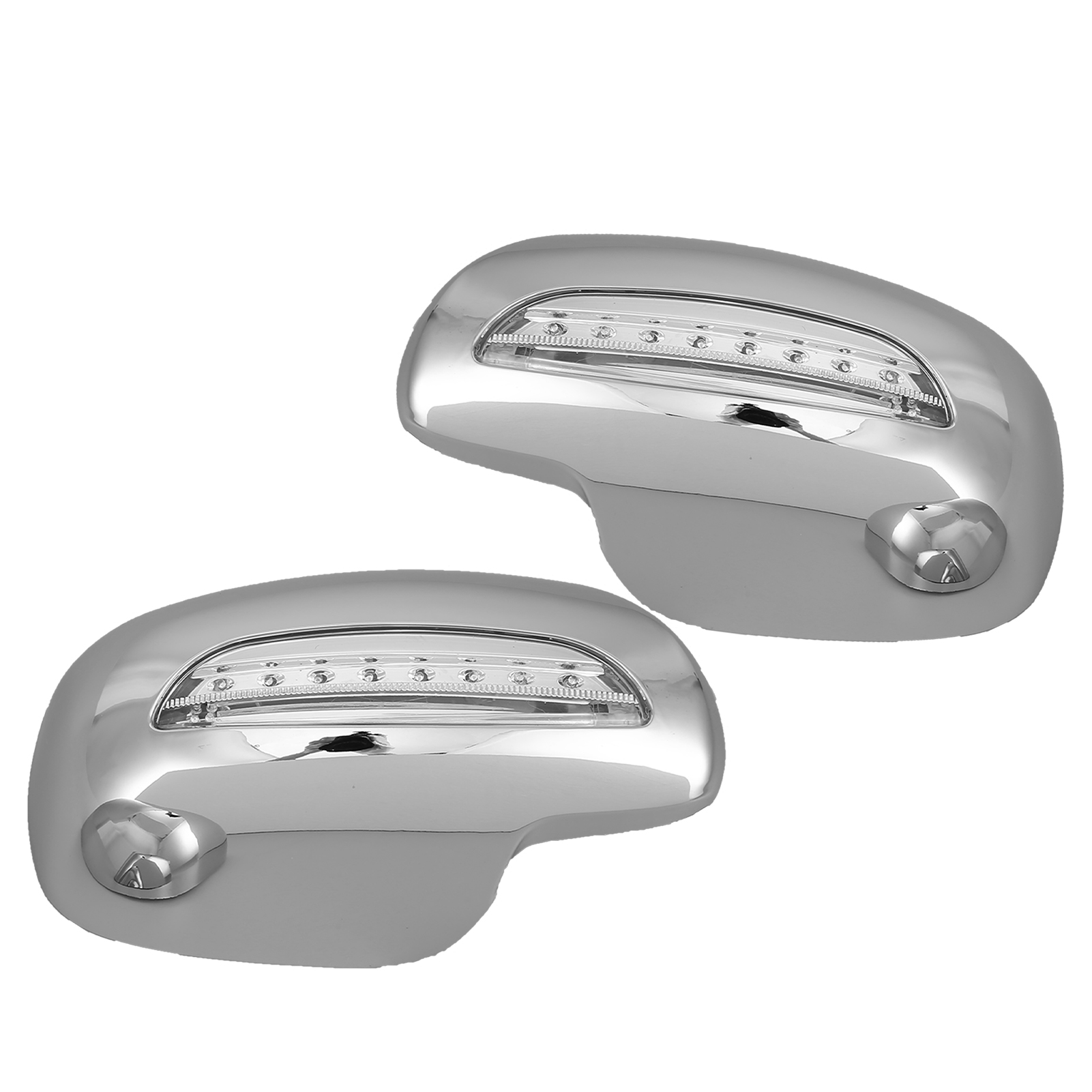 Außenspiegelgehäuse (2 Stück) Mit Led-blinkern Und Tagfahrlicht, Kompatibel Mit Toyota Prius 2003-2008