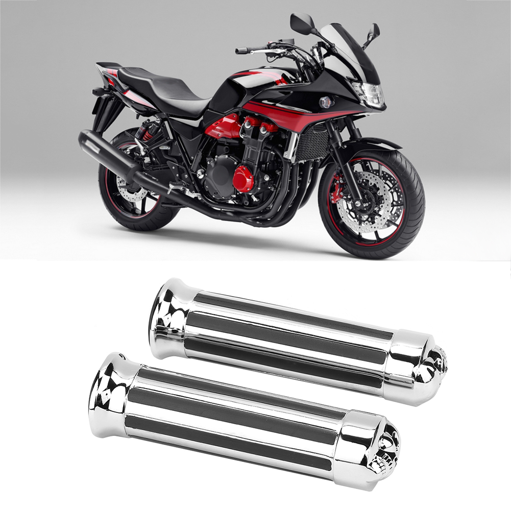 25 Mm Lenkerabdeckung Aus Aluminium Mit Totenkopf-motiv, Passend Für Yamaha