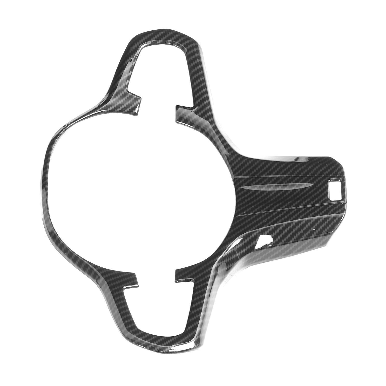 Lenkradknopf-zierabdeckung In Carbonfaser-optik, Passend Für 5er Bmw X3 G30 G01 X4 G02