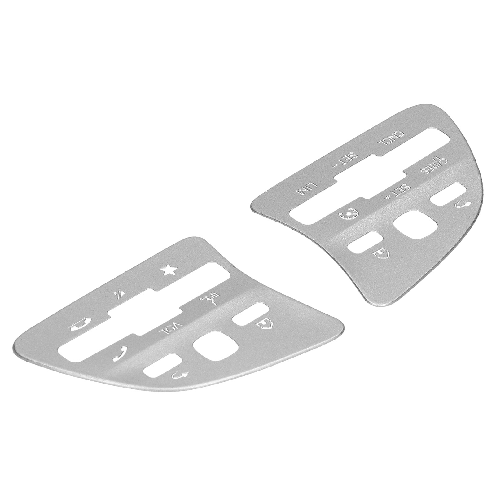 2x Runde Lenkradbedienelemente Aus Kunststoff, Ersatzteil Für Mercedes A/b/c/e-klasse 2020