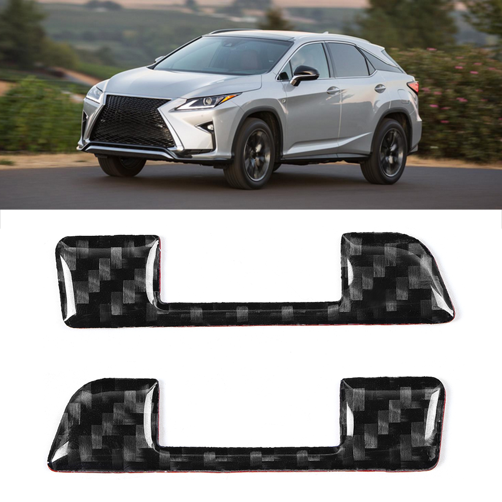 2 Stück Carbonfaser-lüftungsgitterabdeckungen Links Und Rechts, Passend Für Lexus Nx 200, 200t, 300h (baujahre 2014–2019)