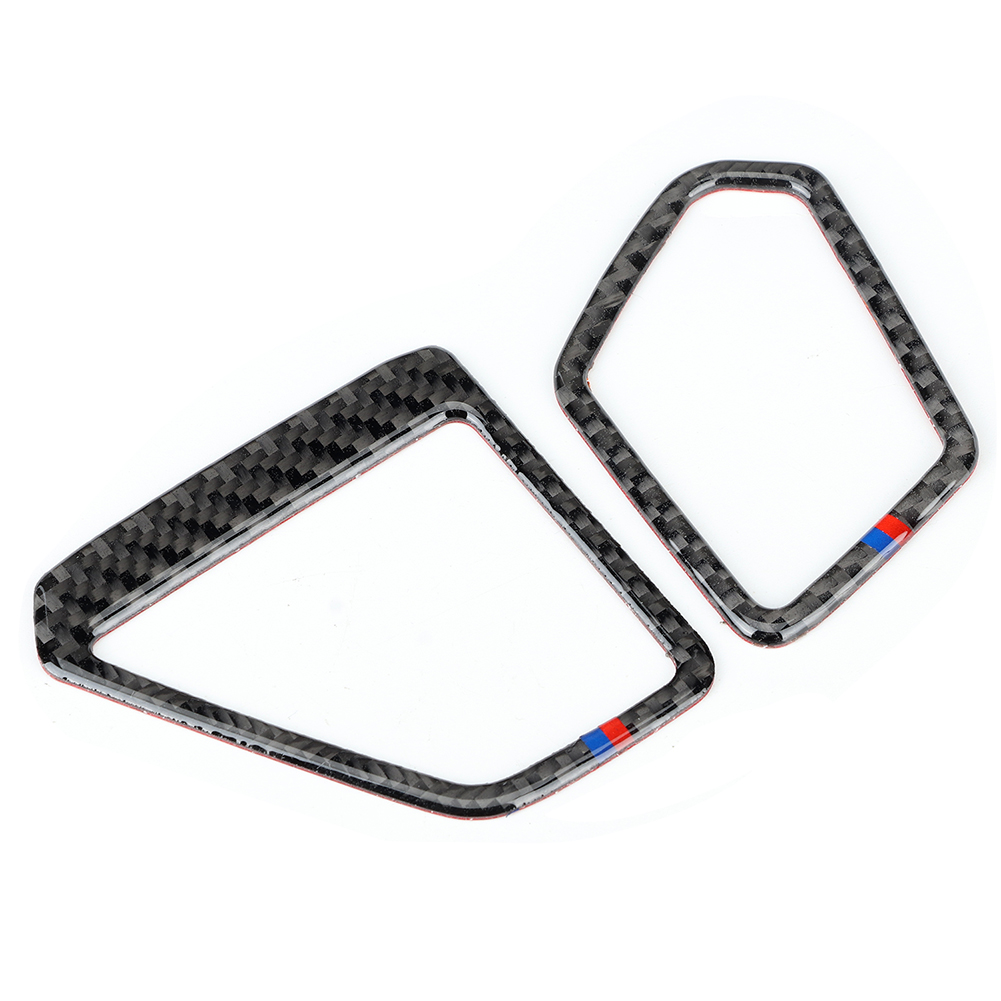 2-teiliges Set Carbonfaser-armaturenbrett-lüftungsgitterabdeckung Für Linkslenker, Passend Für 3er G20 325 330 335 19-20