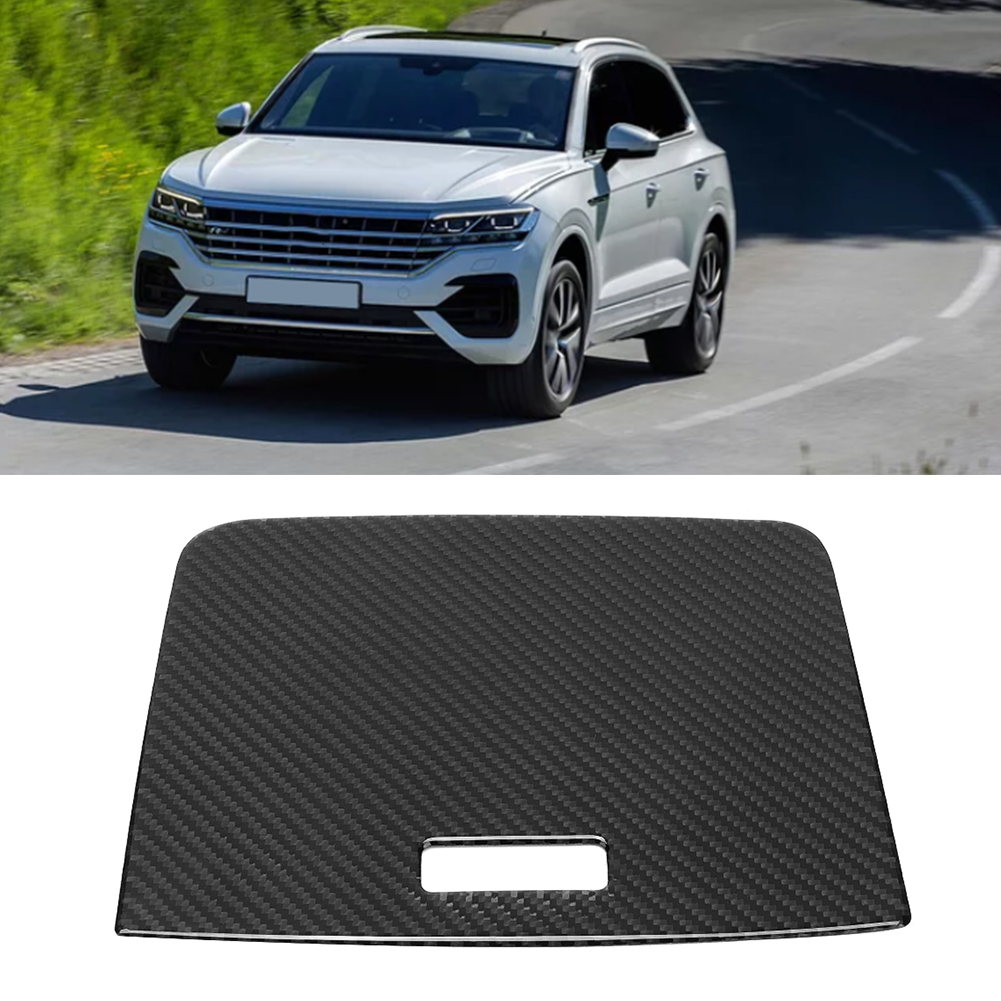 Mittelkonsolen-ablagefach-abdeckung Aus Kohlefaser Für Linkslenker, Passend Für Vw Touareg 2011-2018