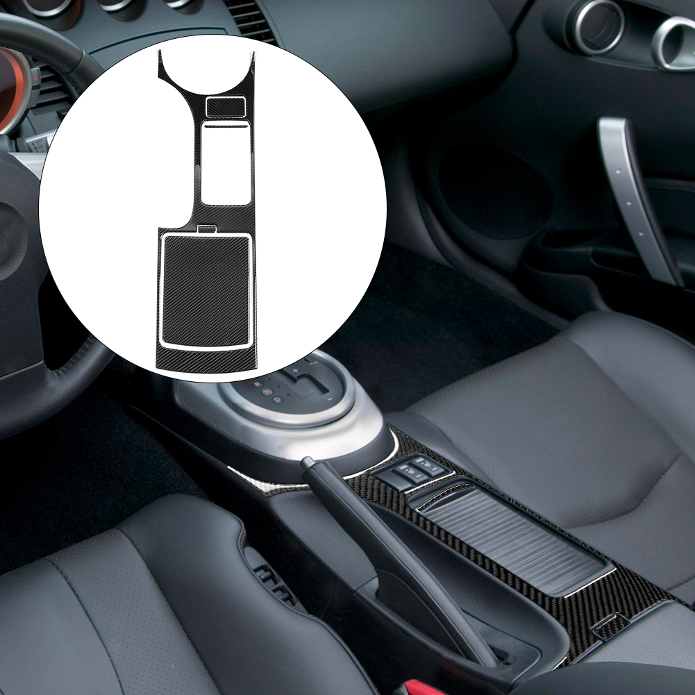 Mittelkonsolen-abdeckung Aus Kohlefaser, Zierleiste Passend Für Nissan 350z 2006-2009