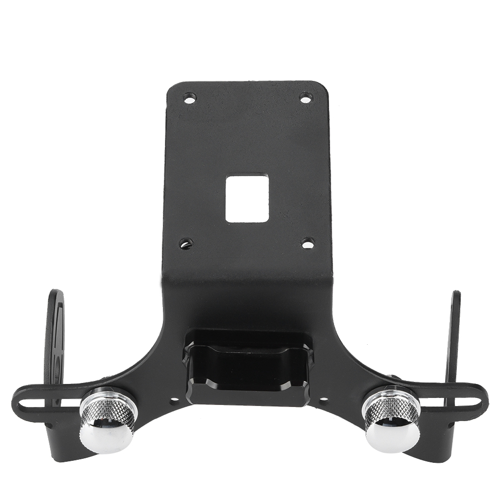 Kennzeichenhalterung Aus Aluminium Für Kawasaki Z800 (2013–2016), Inklusive Demontage Des Hinteren Kotflügels, Cnc-gefräster Kennzeichenhalter-satz