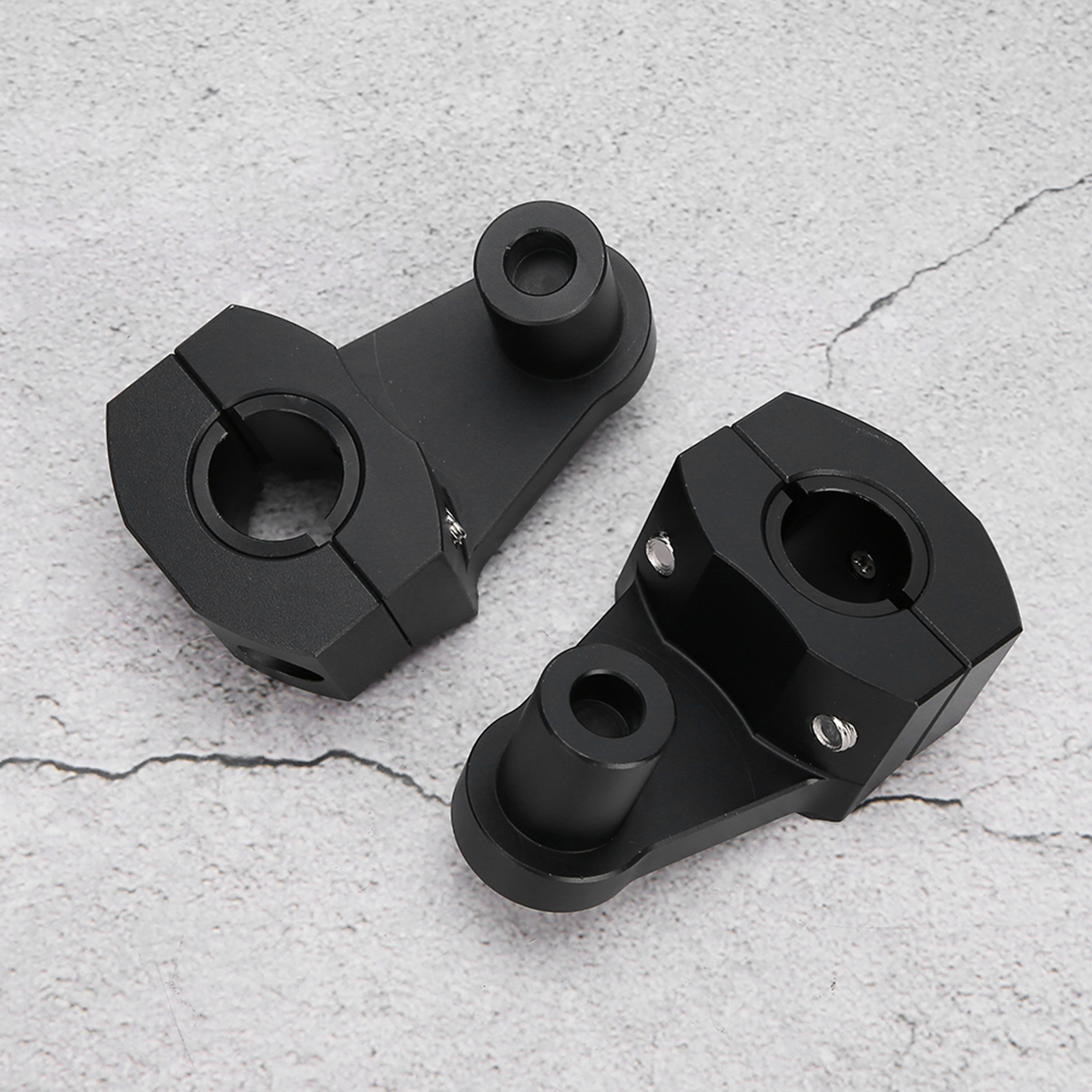 Höhenverstellbare Lenkererhöhungsklemmen Aus Aluminiumlegierung Für Motorräder Mit 22 Mm (7/8 Zoll) / 28 Mm (1 1/8 Zoll) Lenkeraufnahme