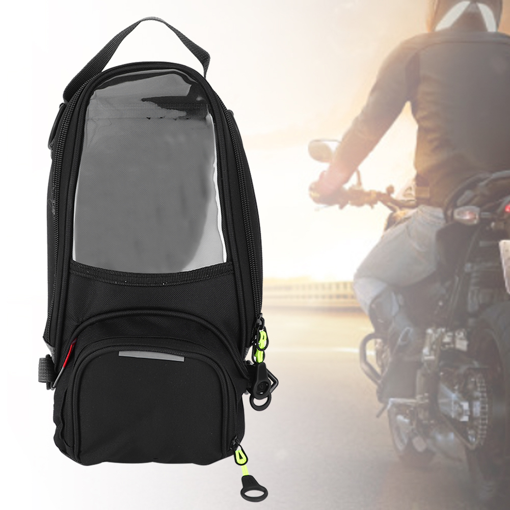 Wasserdichte Tanktasche Mit Magnetnavigation, Satteltasche Mit Großem Sichtfenster, Motorradrucksack