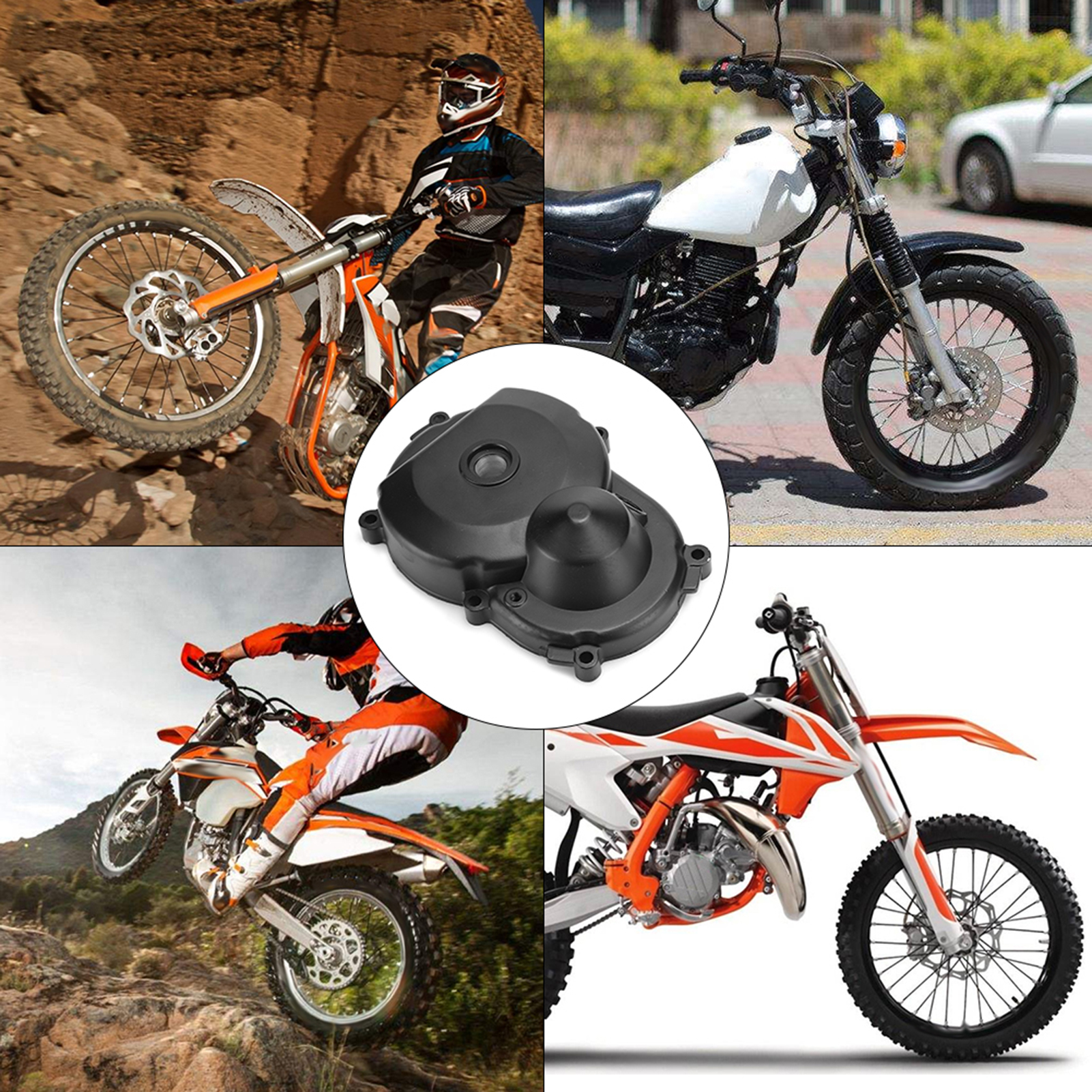 Rechter Kurbelgehäuse-seitendeckel Passend Für 50 65 50cc 65cc Sx Luft-/wassergekühlte Pro Jr Lc Pro Sr