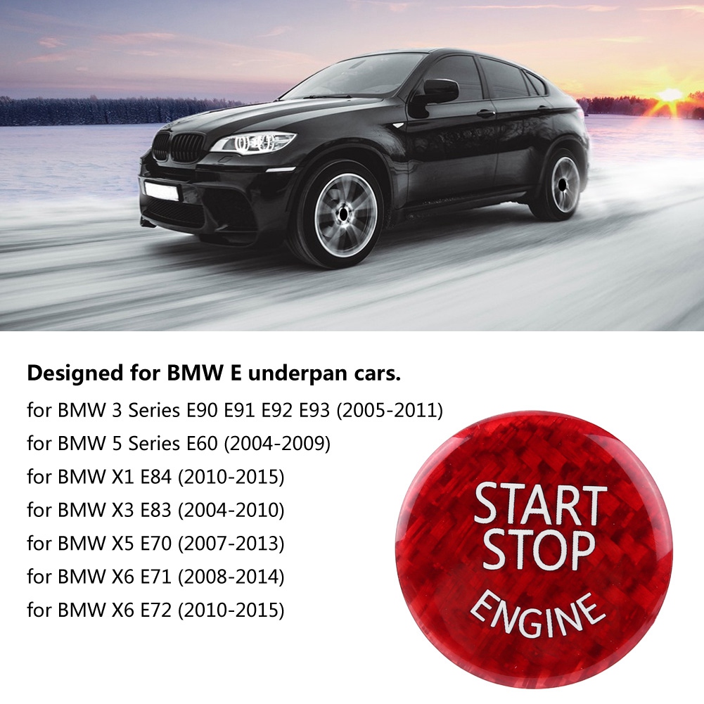 Motorstopp-abdeckungsaufkleber Aus Kohlefaser Für Bmw E-modelle Unterboden