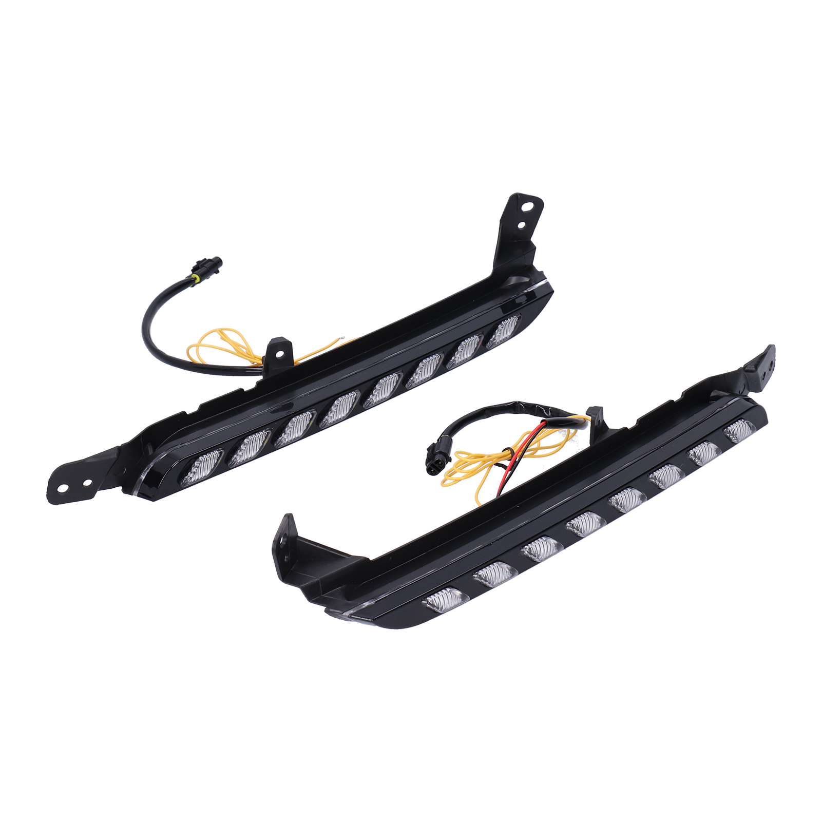 Extrem Helle Dynamische Led-tagfahrlichter Für Hilux/revo/vigo 2020, Gut Sichtbare Sequentielle Blinker.