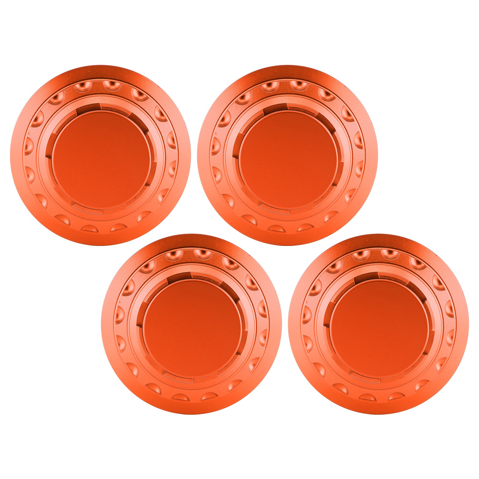 Radnabenkappe 36136768640, Passend Für Honda Mit 68 (69) Mm Außendurchmesser, Orange
