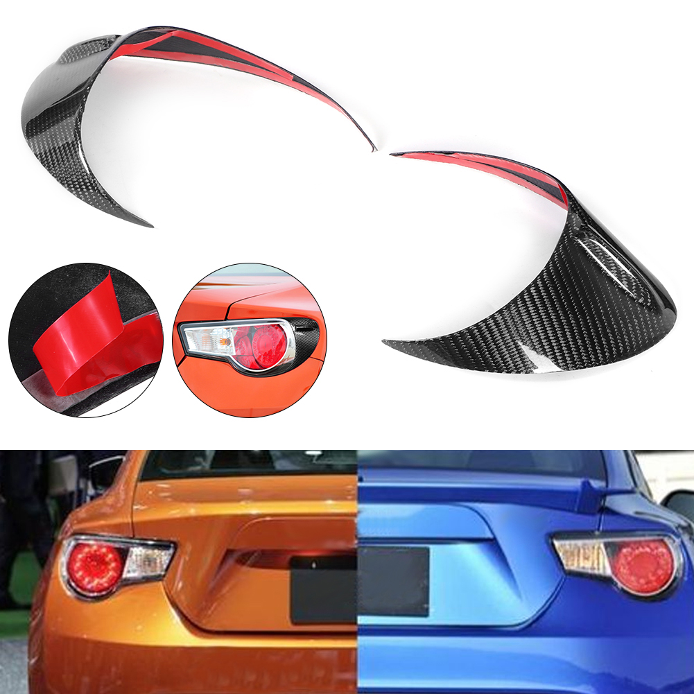 2 Stück Rücklichtblenden Aus Kohlefaser, Passend Für Toyota 86