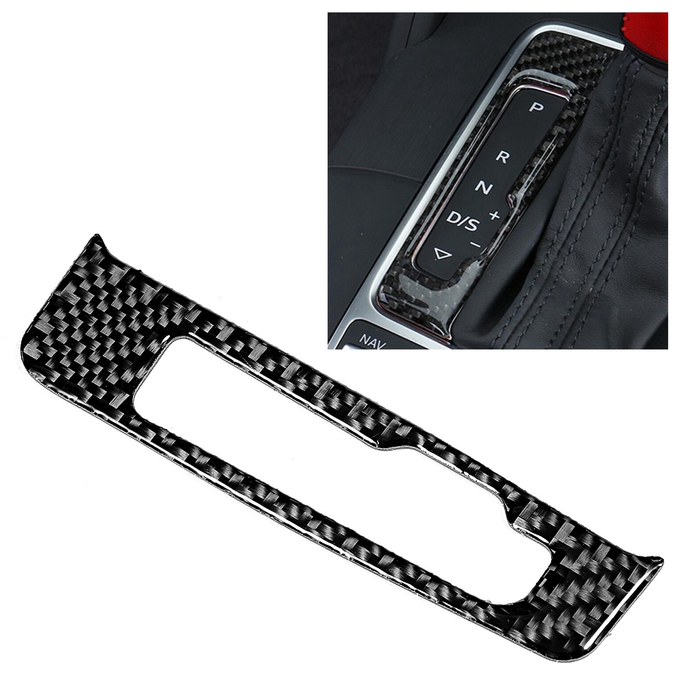 Zierleistenrahmen Aus Kohlefaser Für Die Instrumententafel, Dekorativer Kleber Für Audi A3 8v 2014-2019