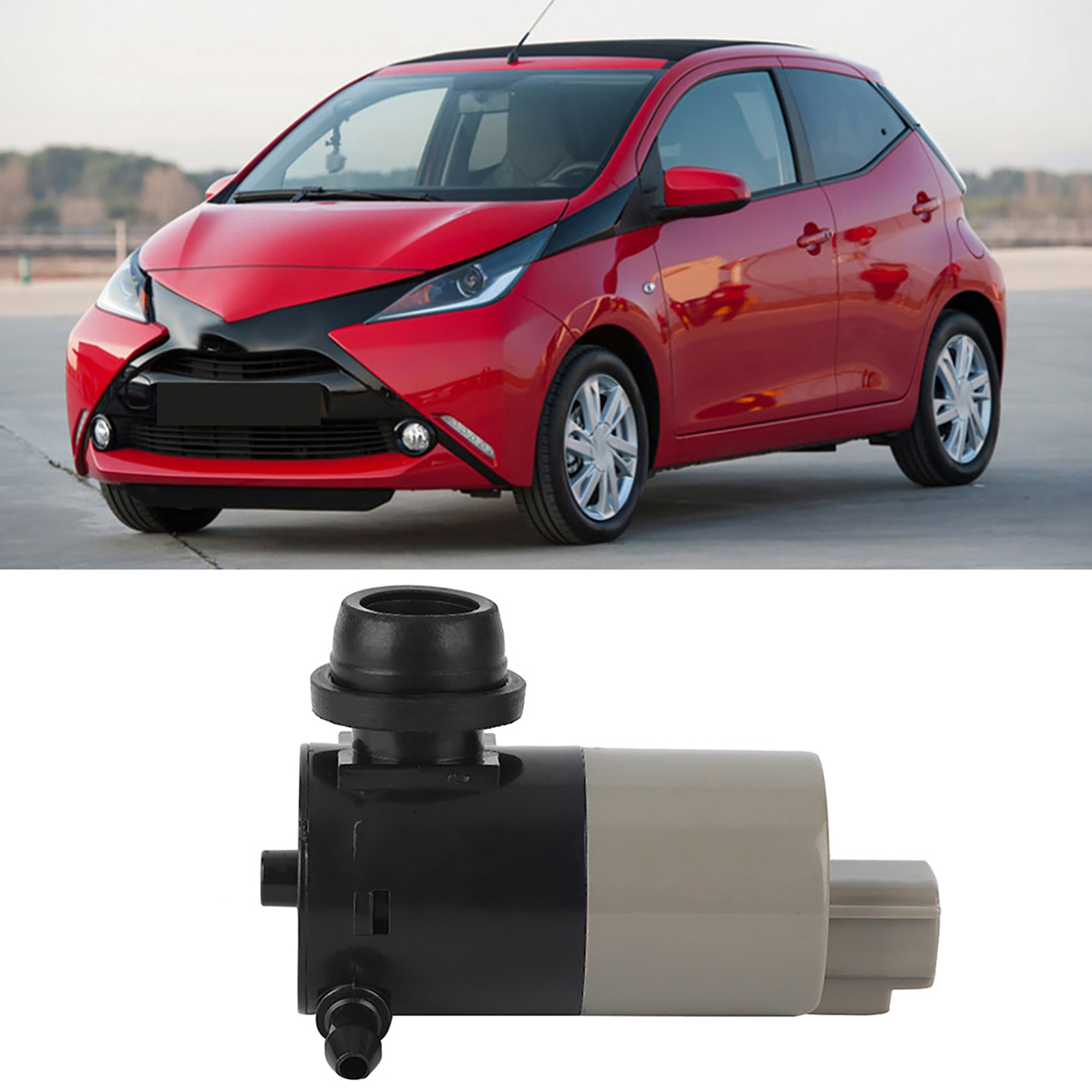 Scheibenwaschpumpe Für Toyota Corolla 85330-02030, Scheibenwaschflüssigkeit, Windschutzscheibenauslass, Direkter Ersatz, Zuverlässiges Autoteil.