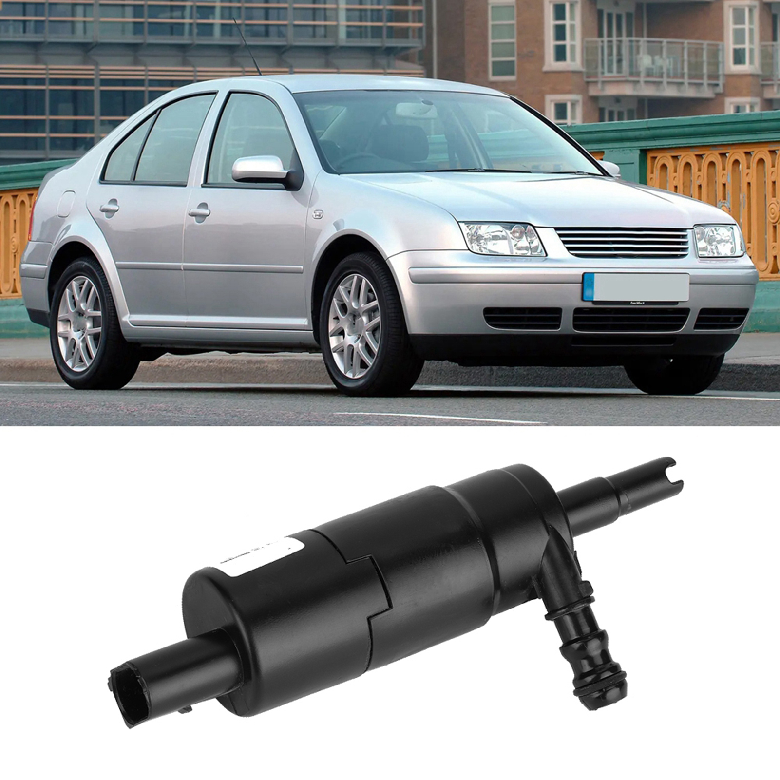 Scheinwerferwaschpumpe 3b7 955 681 Kompatibel Mit Etta 1979-2013, Autoteil Scheinwerferwaschanlage, Direkter Ersatz, 1 Stück.