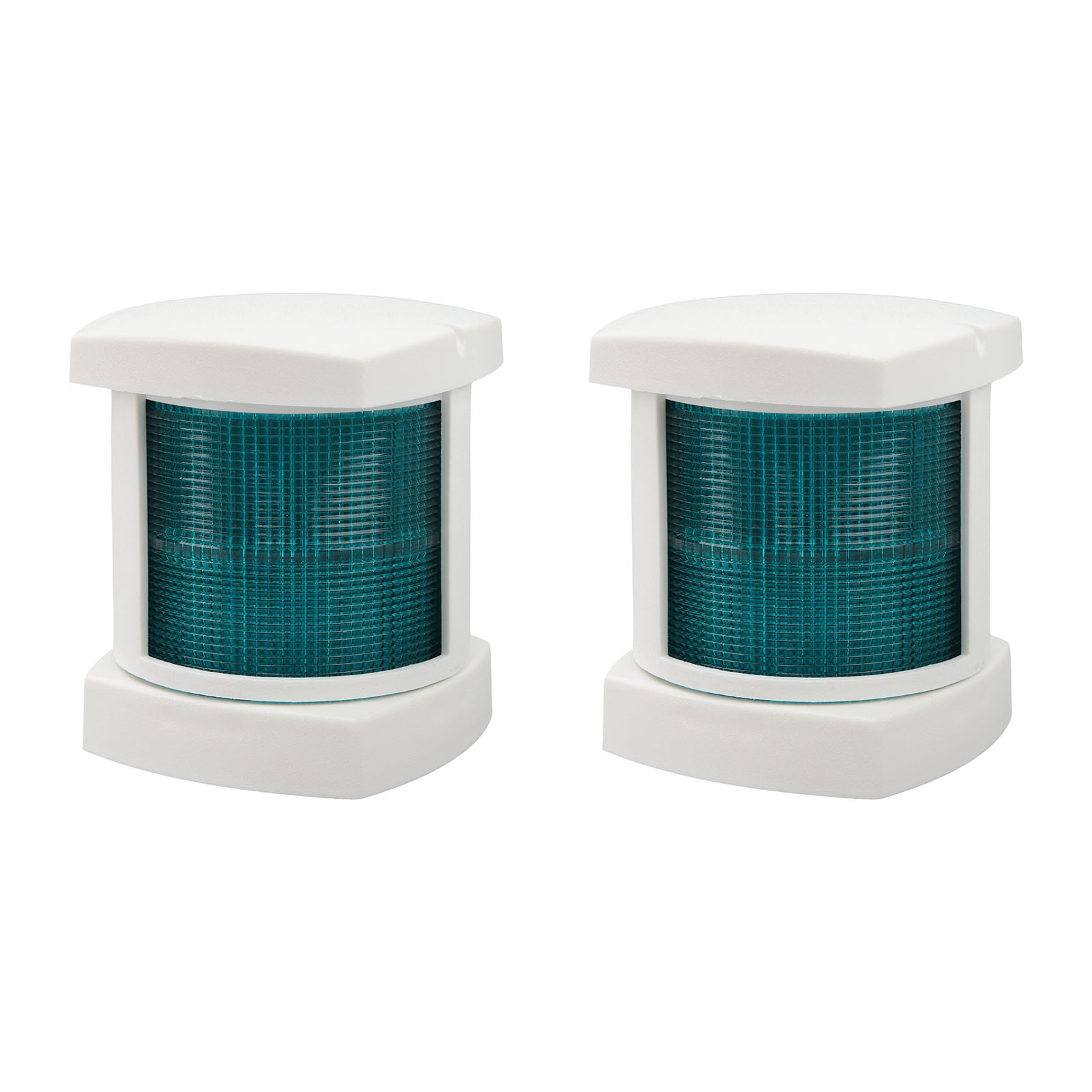 2-teiliges Set Aus 10 Cm Langen Backbord- Und Steuerbord-bootsnavigationslichtern, 12 V Grüne, Wasserdichte Signallampe Für Yachtrümpfe, Sicherheitsbeleuchtung Für Boote.