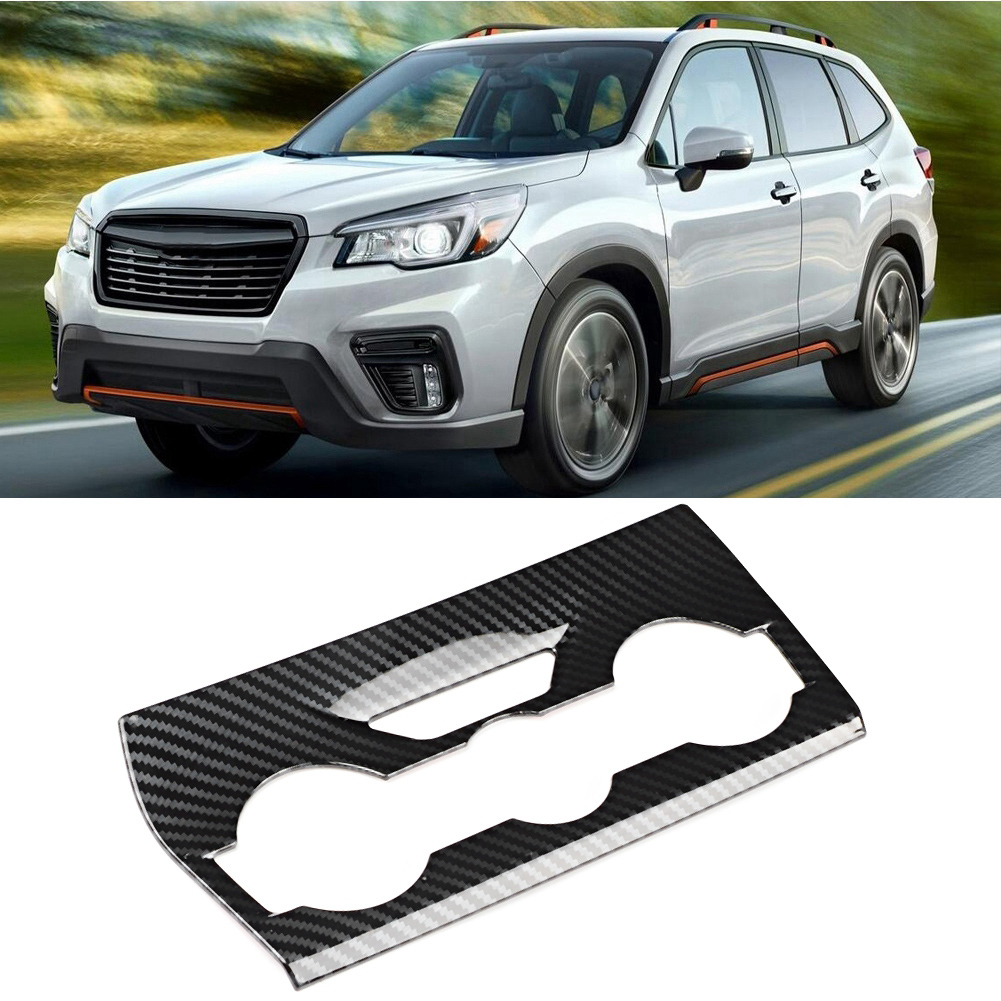 Dekorativer Carbonfaser-zieraufkleber Für Die Klimaanlagenverkleidung, Kompatibel Mit Subaru Forester Sk