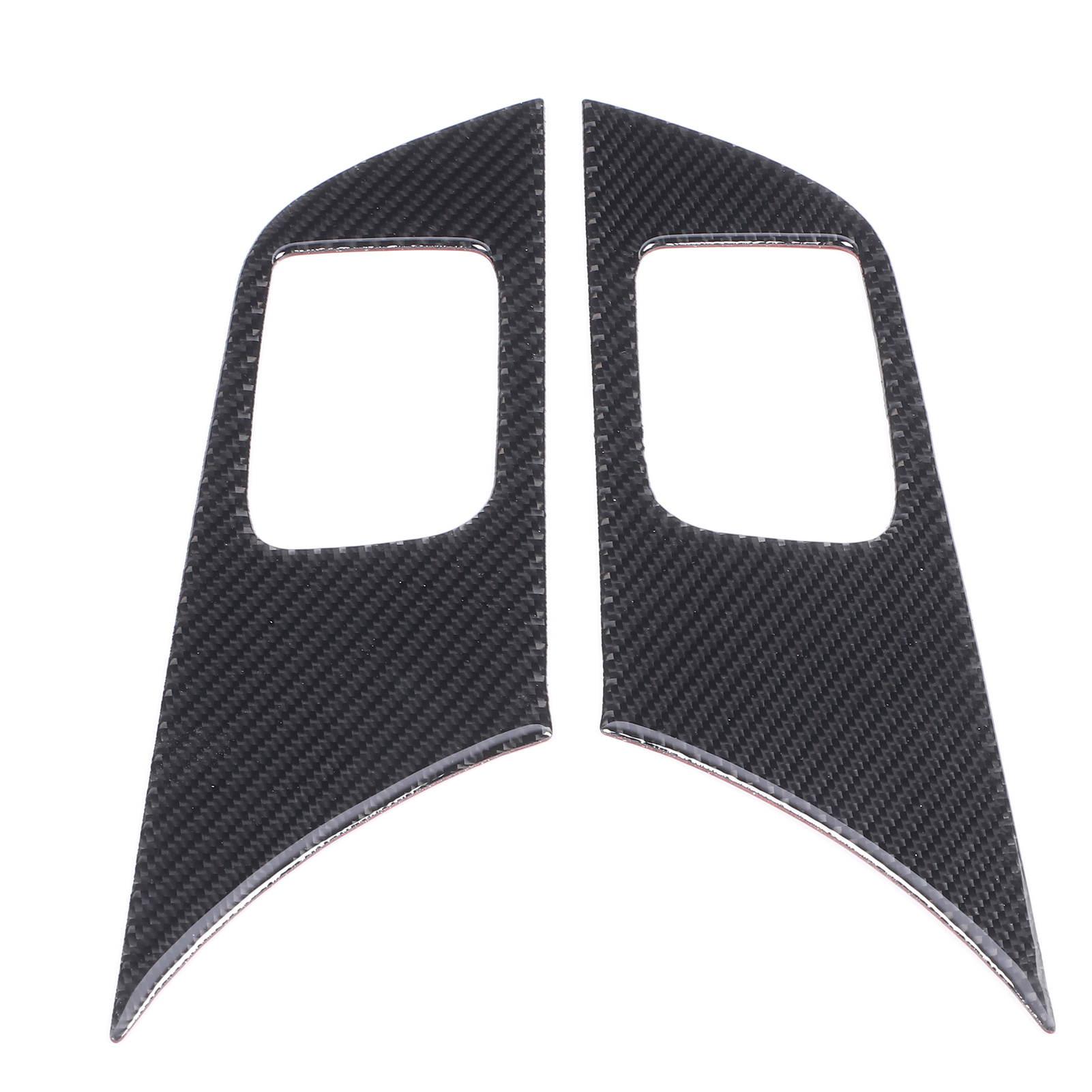 2 Stück Türgriff-innenverkleidung Aus Kohlefaser, Passend Für Mitsubishi Lancer 2008–2016
