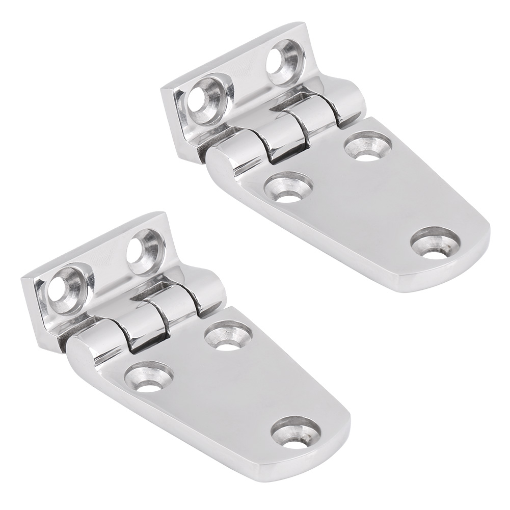 Lukenscharnier Aus Edelstahl Für Bootsluken, 2er-set, Zum Anschrauben Und Klappen, Für Decksfächer, Robuste Bootsbeschläge